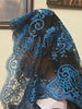 Black and Blue Lace Mantilla Chapel Spanish Veil 51" - Unique Catholic Gifts