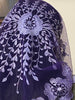Purple Lace Mantilla Chapel Spanish Veil 51" - Unique Catholic Gifts