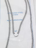 Stainless Steel Silver Chain Carded (24") - Unique Catholic Gifts