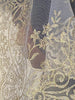Metallic Gold on White Lace Mantilla Chapel Spanish Veil 51" - Unique Catholic Gifts