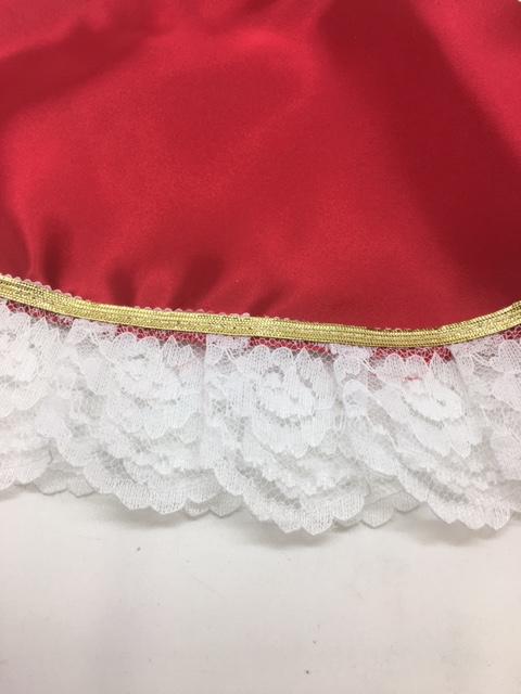 Red Vestment for 16" Infant of Prague (Divino Nino) - Unique Catholic Gifts