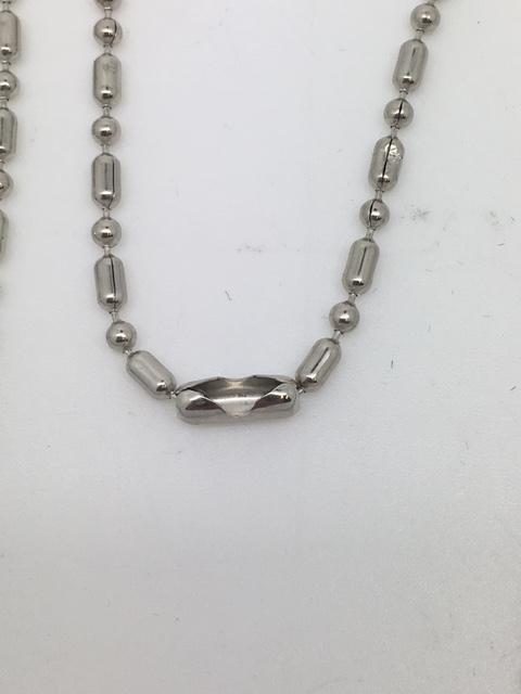 Silver Ball Chain  (24") - Unique Catholic Gifts