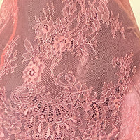 Coral Lace Infinity Chapel Spanish Veil 31" x 36" - Unique Catholic Gifts