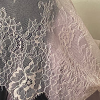 Nude Lace Infinity Chapel Spanish Veil 31" x 36" - Unique Catholic Gifts
