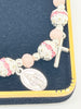 Rose Crystal Stretch Rosary Bracelet - Unique Catholic Gifts