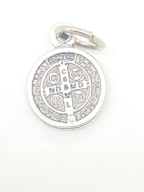 Italian Made and Imported Benedict Medal Charm Size 1/2" - Unique Catholic Gifts