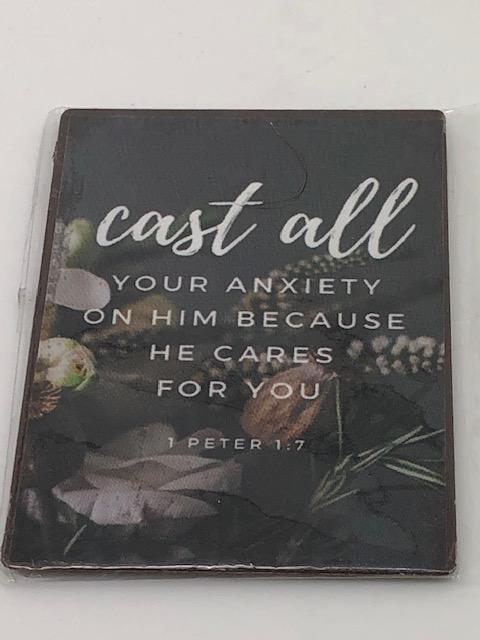 Christian Inspiration Fridge Magnet ( 3 x 2") - Unique Catholic Gifts