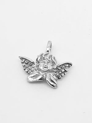 Guardian Angel Handcrafted Sterling Silver Medal (1/2