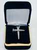 Cross of Nails  Sterling Silver Handcrafted Cross (2") - Unique Catholic Gifts