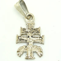 Caravaca Cross Sterling Silver (1 1/4") - Unique Catholic Gifts