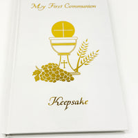 White Keepsake First Communion Missal - Unique Catholic Gifts