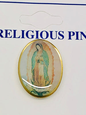 Our Lady of Guadalupe Pin 3/4