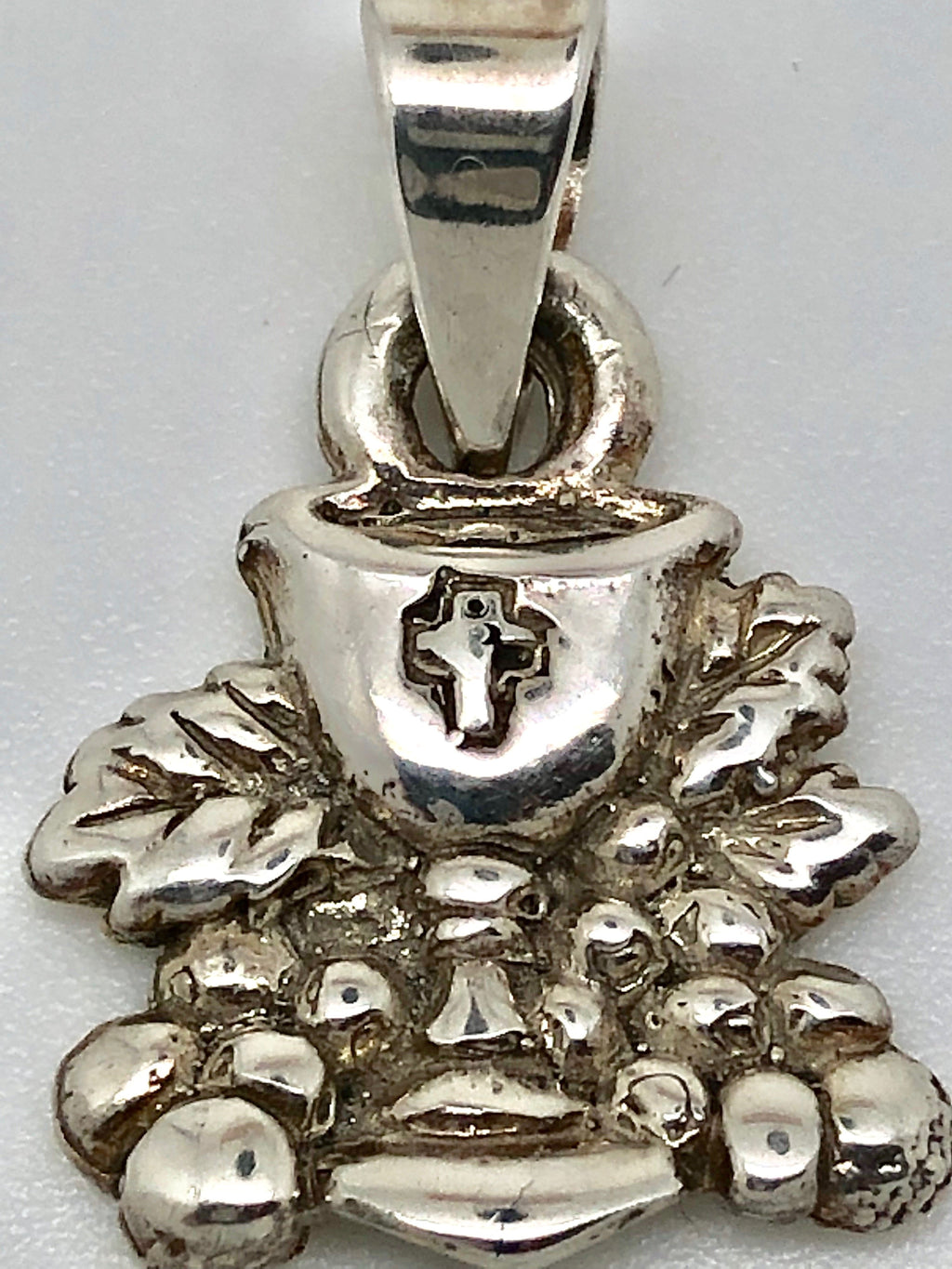 Chalice First Communion Pendant Handmade Sterling Silver(1/2") - Unique Catholic Gifts