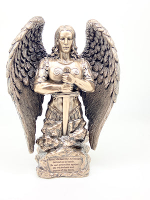Saint Michael the Archangel Prayer Statue 9