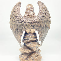 Saint Michael the Archangel Prayer Statue 9" - Unique Catholic Gifts
