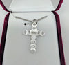 Sterling Silver Crucifix (15/16") on 18" chain - Unique Catholic Gifts