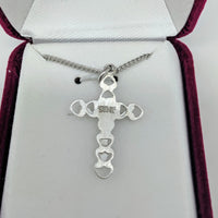 Sterling Silver Crucifix (15/16") on 18" chain - Unique Catholic Gifts