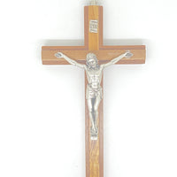 Mahogany/Olive Wood Crucifix 8" - Unique Catholic Gifts