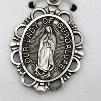 Sterling Silver Our Lady of Guadalupe Medal (1/2") - Unique Catholic Gifts