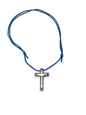 Holy Spirit Cross Necklace 15 1/2