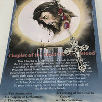 The Most Precious Blood of Jesus Chaplet Beads - Unique Catholic Gifts