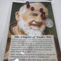 Saint Padre Pio Chaplet Beads - Unique Catholic Gifts