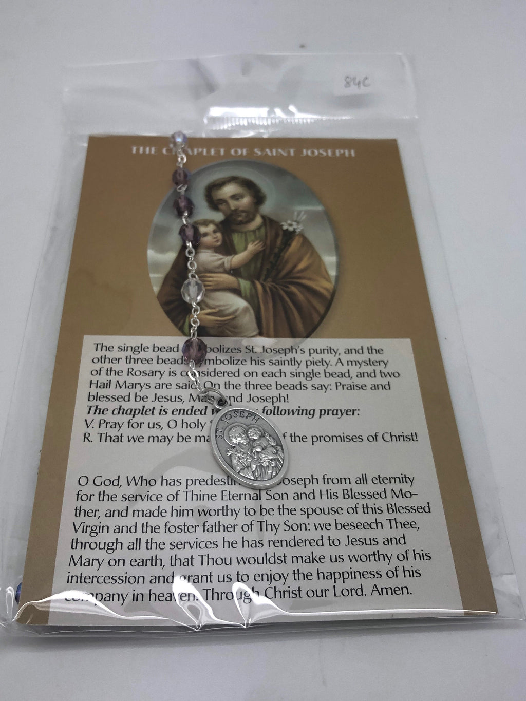 Saint Joseph Chaplet Beads - Unique Catholic Gifts