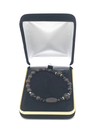 Jujube Wood Rosary Bracelet (6 mm) - Unique Catholic Gifts