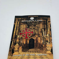 Jerusalem Cross Pin( 1") - Unique Catholic Gifts