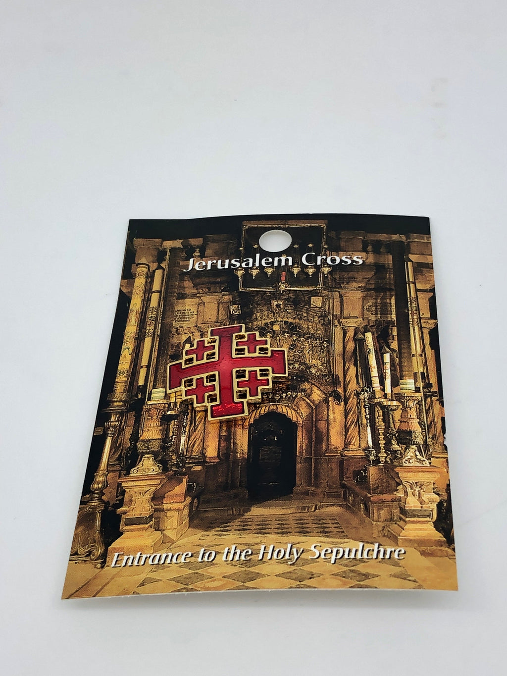 Jerusalem Cross Pin( 1") - Unique Catholic Gifts