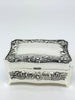 Vintage Silver Treasure Box With (13 Piece) Arras Coin Set - Unique Catholic Gifts