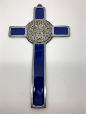 Air force Pewter Military Wall Cross (8
