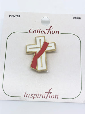 Deacon  Cross Pin (1") - Unique Catholic Gifts