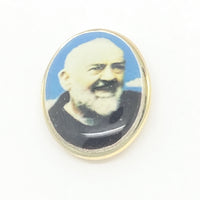 Padre Pio Pin 3/4" - Unique Catholic Gifts