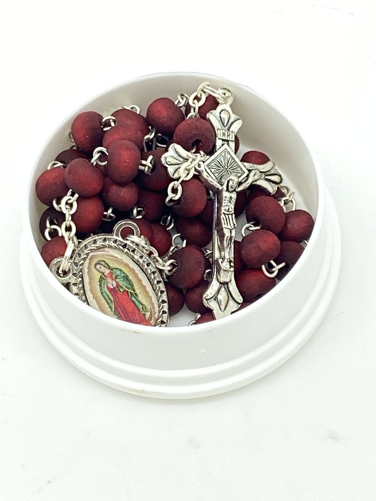 Our Lady of Guadalupe Scented Rosary - Unique Catholic Gifts
