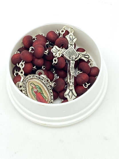 Our Lady of Guadalupe Scented Rosary - Unique Catholic Gifts