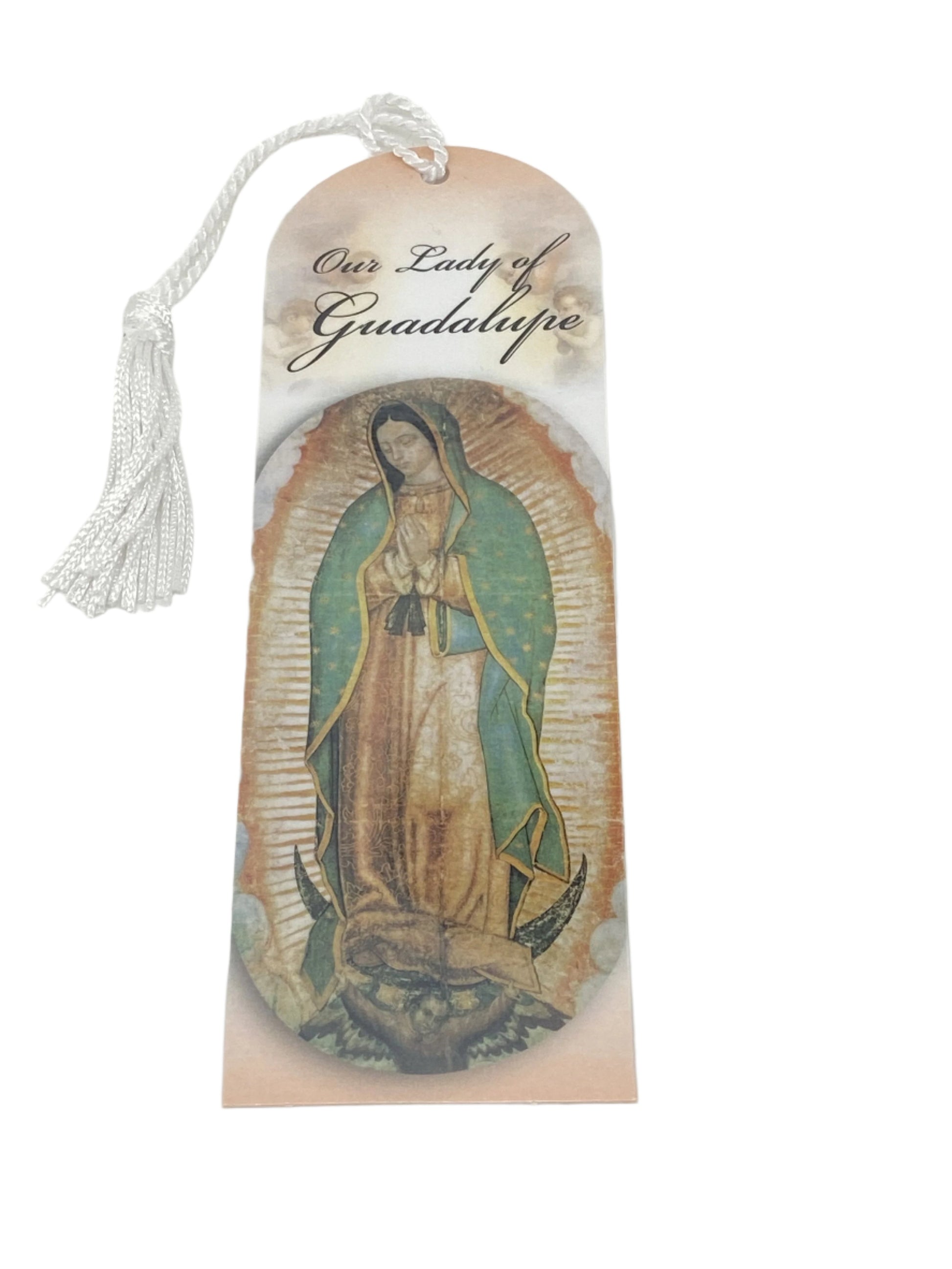Our Lady of Guadalupe Bookmark with Tassels - Unique Catholic Gifts