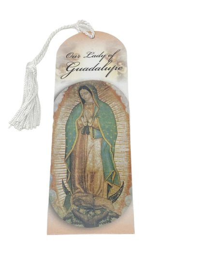 Our Lady of Guadalupe Bookmark with Tassels - Unique Catholic Gifts
