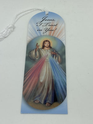 Divine Mercy Bookmark with Tassels - Unique Catholic Gifts