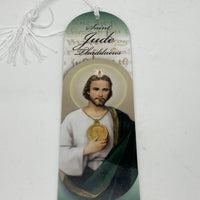 St. Jude Bookmark with Tassels - Unique Catholic Gifts
