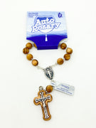 Olivewood Auto Rosary (8mm) - Unique Catholic Gifts