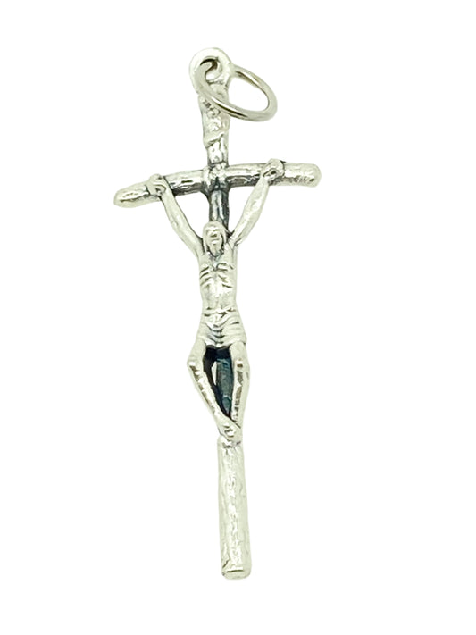 Crucifix 1-1/2" Papal - Unique Catholic Gifts