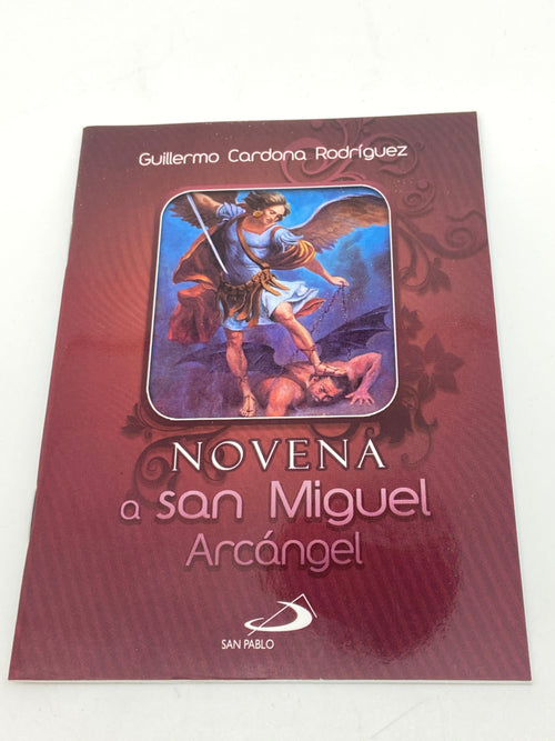 Novena a San MIguel Arcángel by Guillermo Cardona Rodriguez - Unique Catholic Gifts