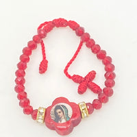 Red Our Lady of Guadalupe Baby Bracelet - Unique Catholic Gifts