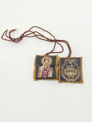 Our Lady of Mount Carmel Brown Scapular - Unique Catholic Gifts
