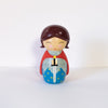 Saint Joan of Arc Shining Light Doll - Unique Catholic Gifts
