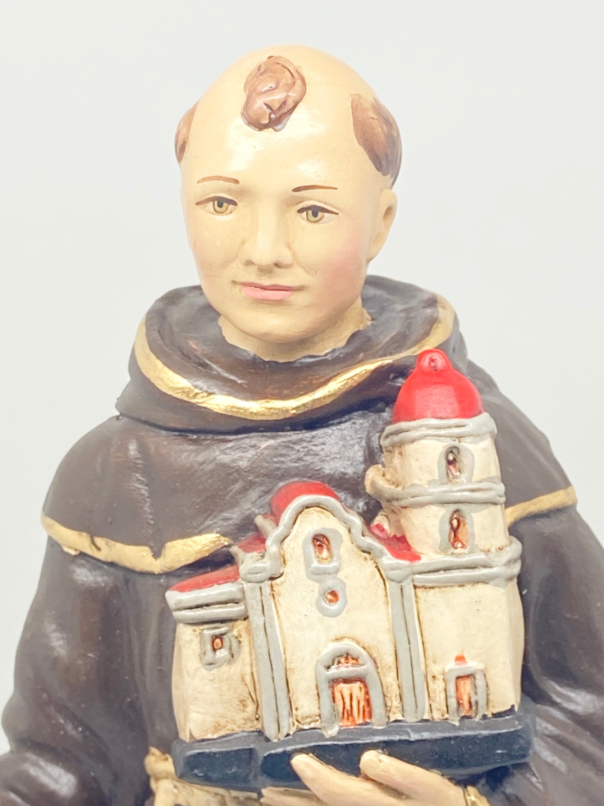 St. Junipero Serra Statue 11" - Unique Catholic Gifts