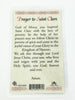 St. Clare Laminated Holy Card (Plastic Covered) - Unique Catholic Gifts