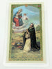 St. Dominic Laminated Holy Card (Plastic Covered) - Unique Catholic Gifts