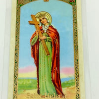 St. Helena Laminated Holy Card (Plastic Covered) - Unique Catholic Gifts